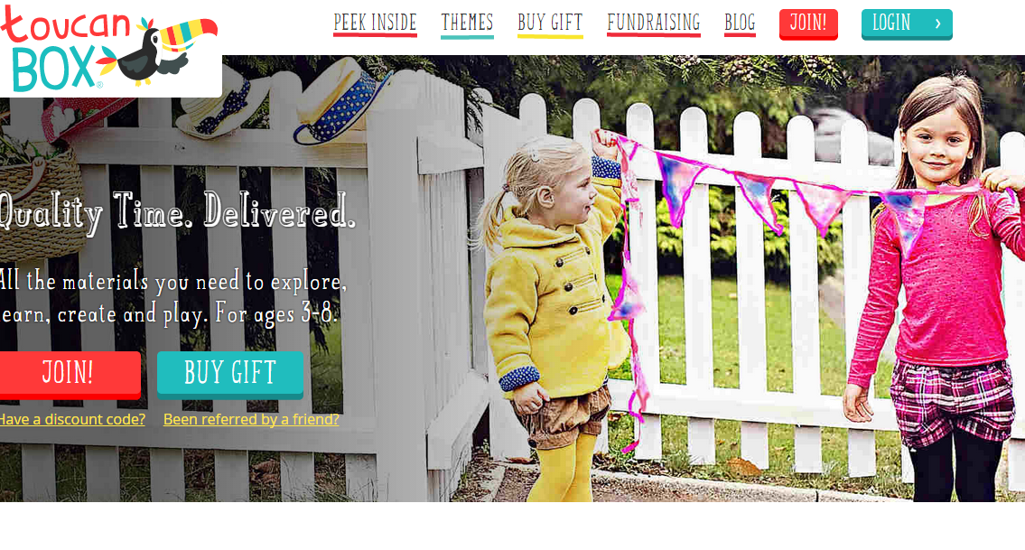 Toucan Box Homepage Image