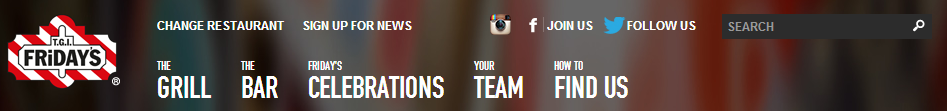 TGI FRIDAYS vouchers homepage image