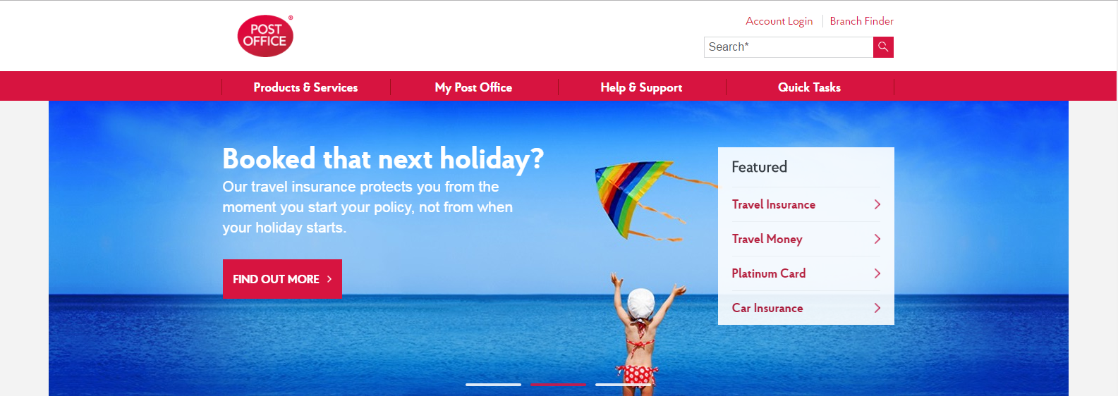 Post Office Travel Money Discounts Homepage Image