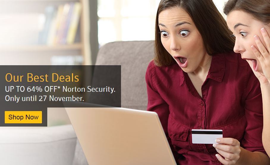 Symantec homepage