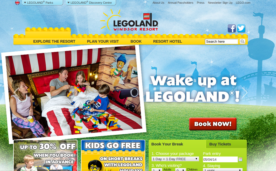 LEGOLAND ® Windsor vouchers homepage image