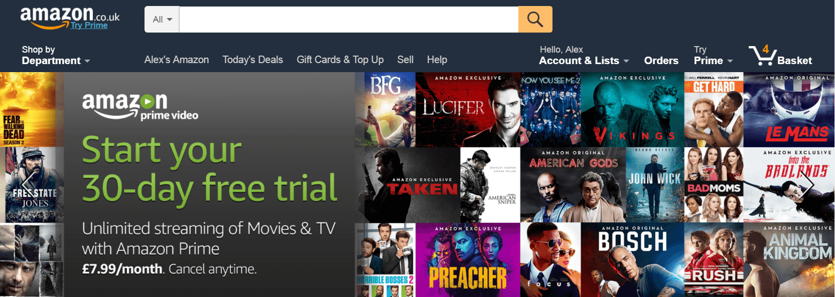 Amazon Discount Codes Homepage Image