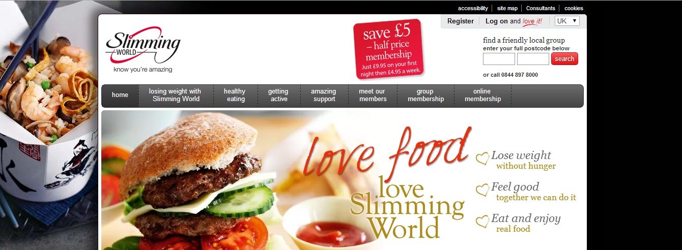 Slimming World Vouchers homepage image