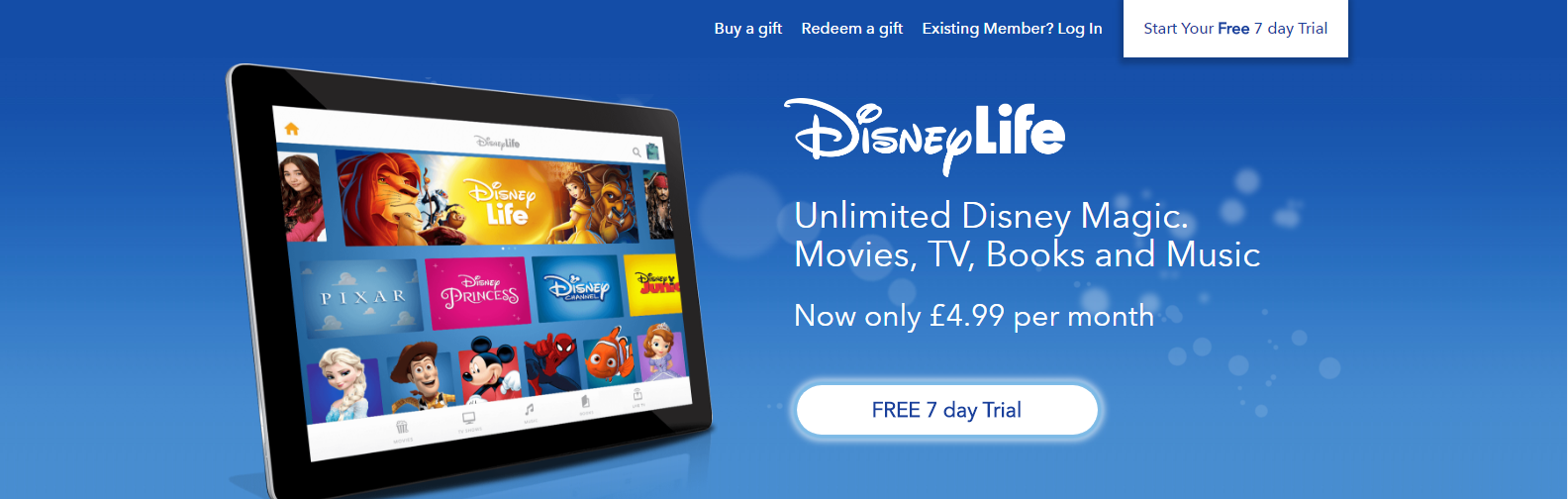 Disney Life Voucher Codes Homepage Image