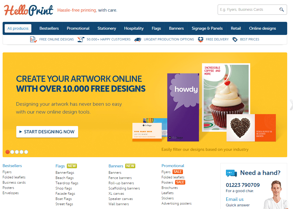 Hello Print Homepage Image